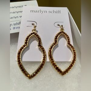 Marlyn Schiff drop earrings - new in box